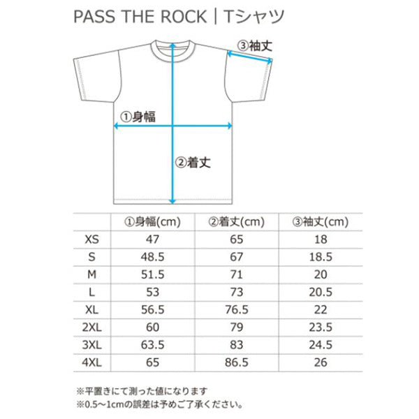 パスザロック Tシャツ PTR-1803 商品画像 10