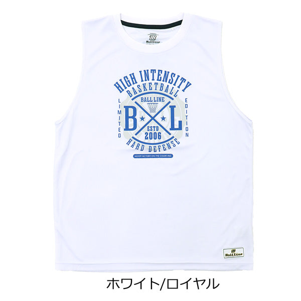 ボールライン スリーブレスTシャツ BT-2818 商品画像 2