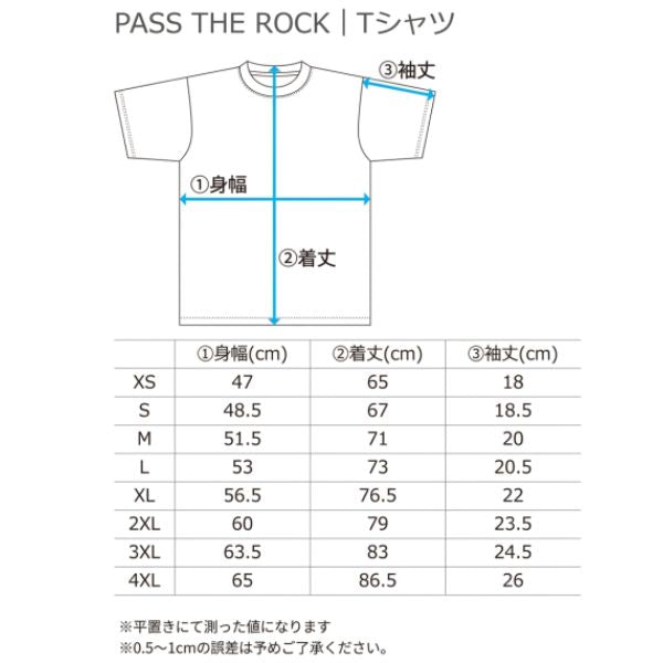 パスザロック Tシャツ PTR-1802 商品画像 6