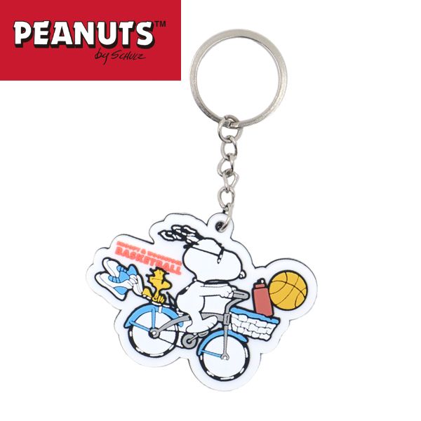 スヌーピー ピーナッツ ラバーキーホルダー PNUA-0051 商品画像 1