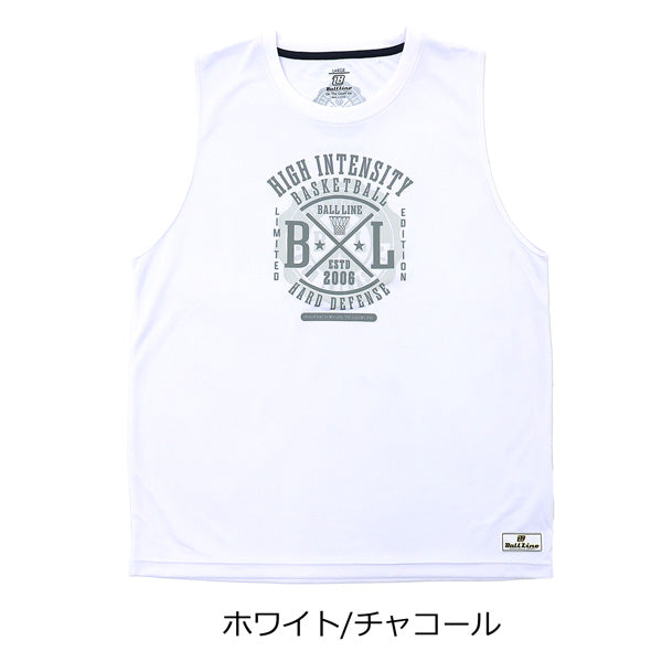 ボールライン スリーブレスTシャツ BT-2818 商品画像 3